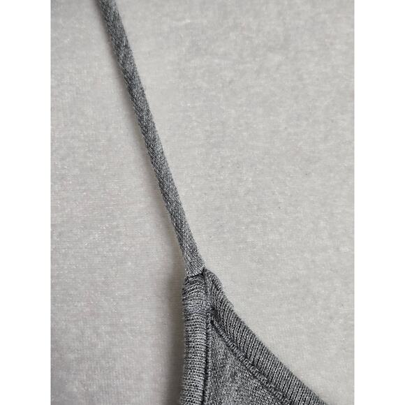 🎄 Red by BKE EUC flowy layered ruffle tank cami top Small heather grey - Picture 16 of 17